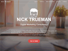 Tablet Screenshot of nicktrueman.com